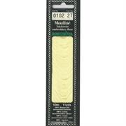 Mouline 6 Stranded Cotton Embroidery Floss, 0102 Light Yellow